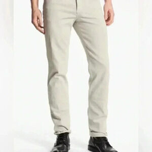 Zadig & Voltaire trendy cream lightweight 5  pckt casual slim fit denim jean 29